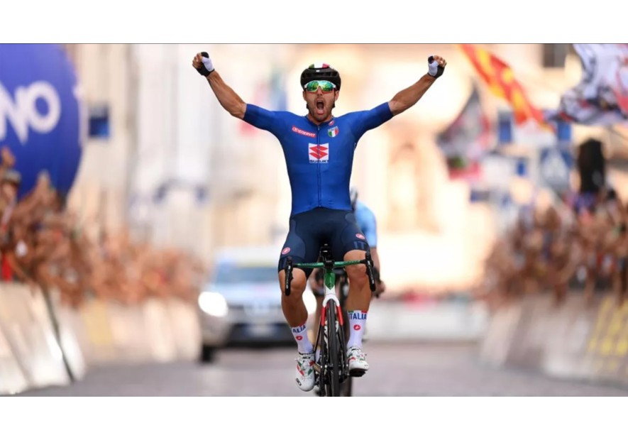 EUROPEI 2021. GRANDE TRIONFO, COLBRELLI E' CAMPIONE D'EUROPA!