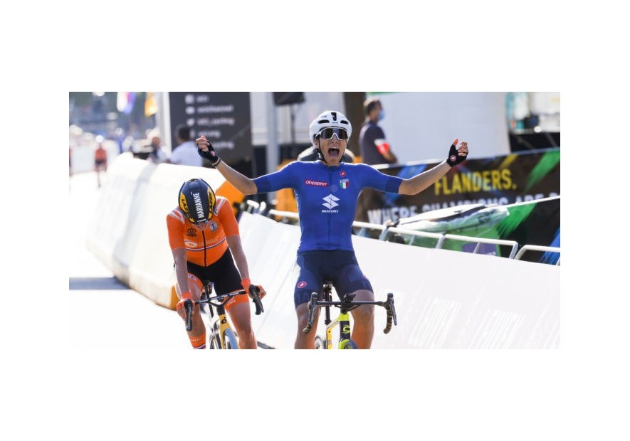 FIANDRE 2021. ELISA BALSAMO CAMPIONESSA DEL MONDO!